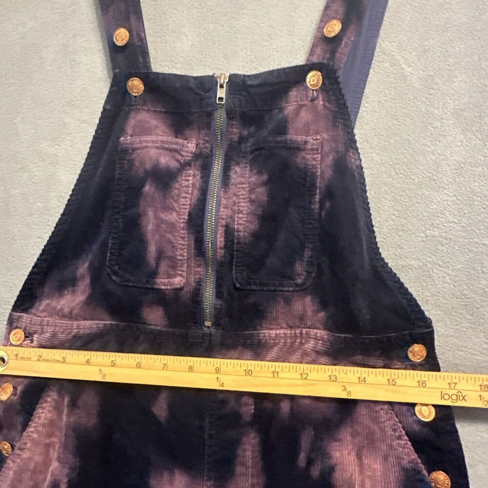 Anthropologie Black and Orange Women Jeans Overalls - Picture 13 of 16